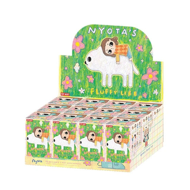 POP MART Nyota&#39;s Fluffy Life Series-Display Box (12pcs)-Pop Mart-Ace Cards &amp; Collectibles