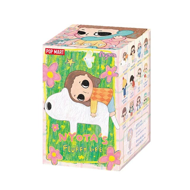 POP MART Nyota&#39;s Fluffy Life Series-Single Box (Random)-Pop Mart-Ace Cards &amp; Collectibles