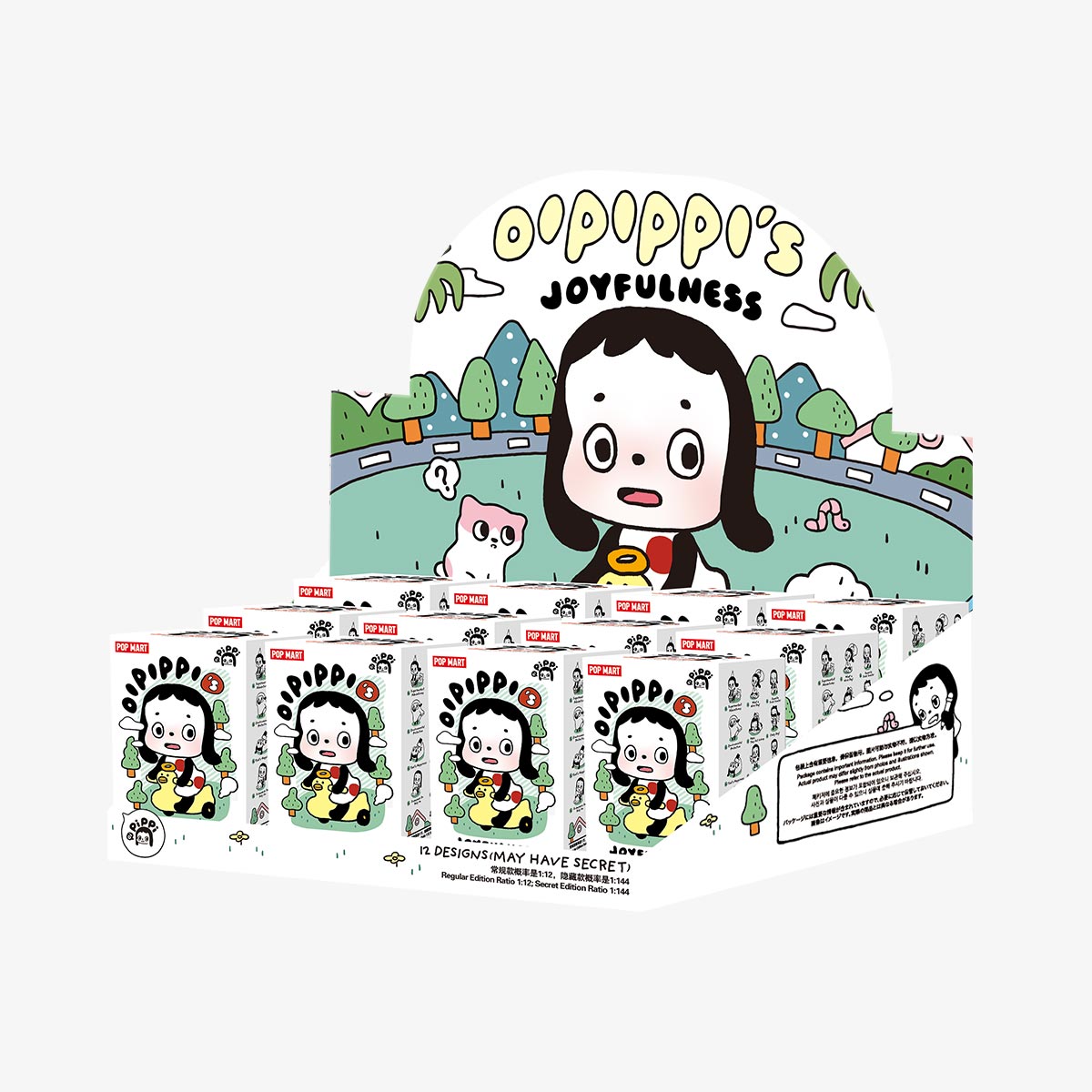 POP MART OIPIPPI's Joyfulness Series-Single Box (Random)-Pop Mart-Ace Cards & Collectibles