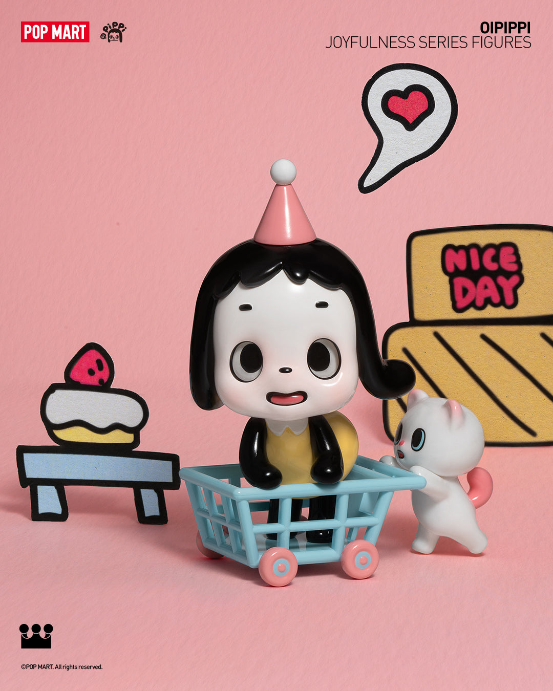 POP MART OIPIPPI's Joyfulness Series-Single Box (Random)-Pop Mart-Ace Cards & Collectibles