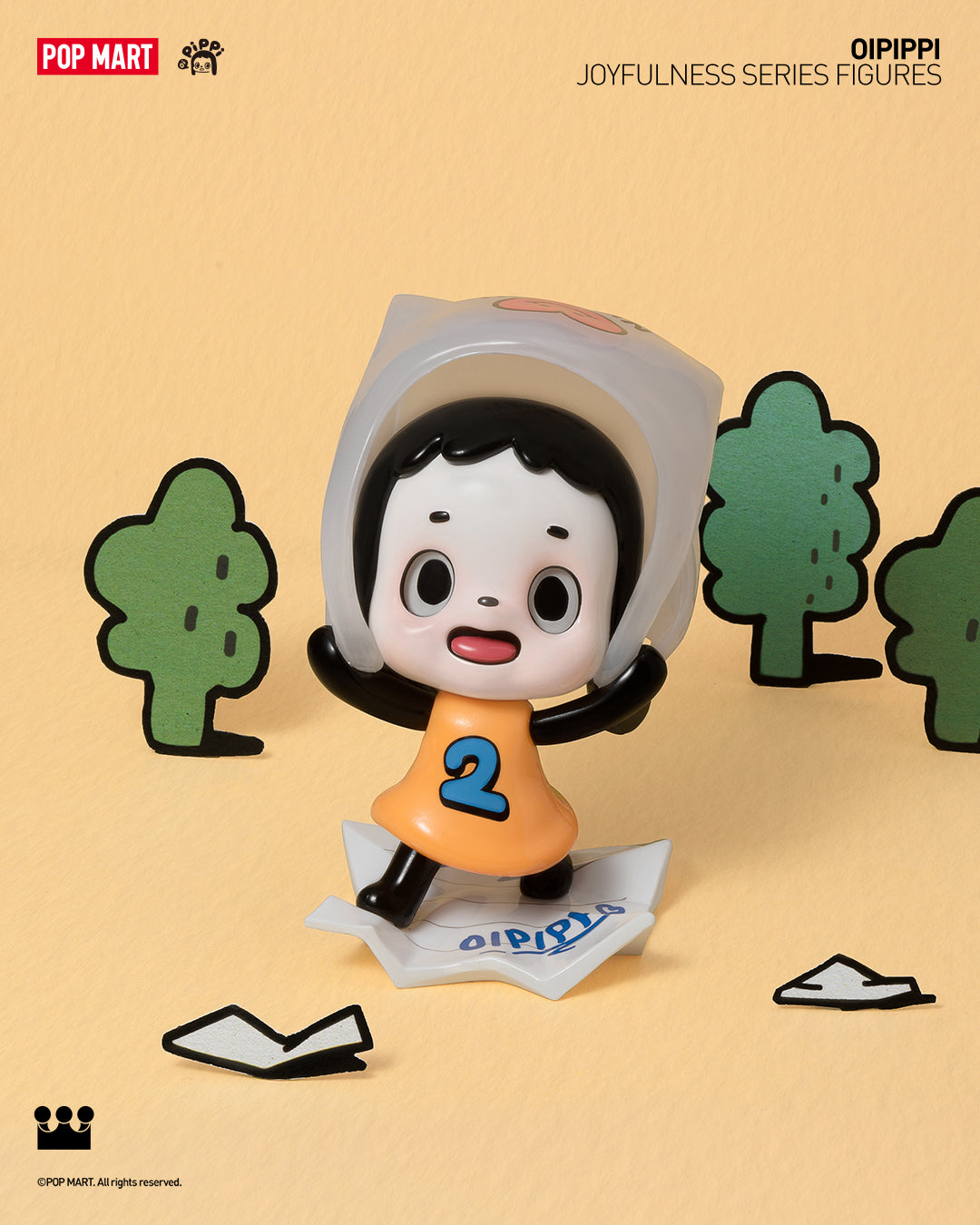 POP MART OIPIPPI's Joyfulness Series-Single Box (Random)-Pop Mart-Ace Cards & Collectibles