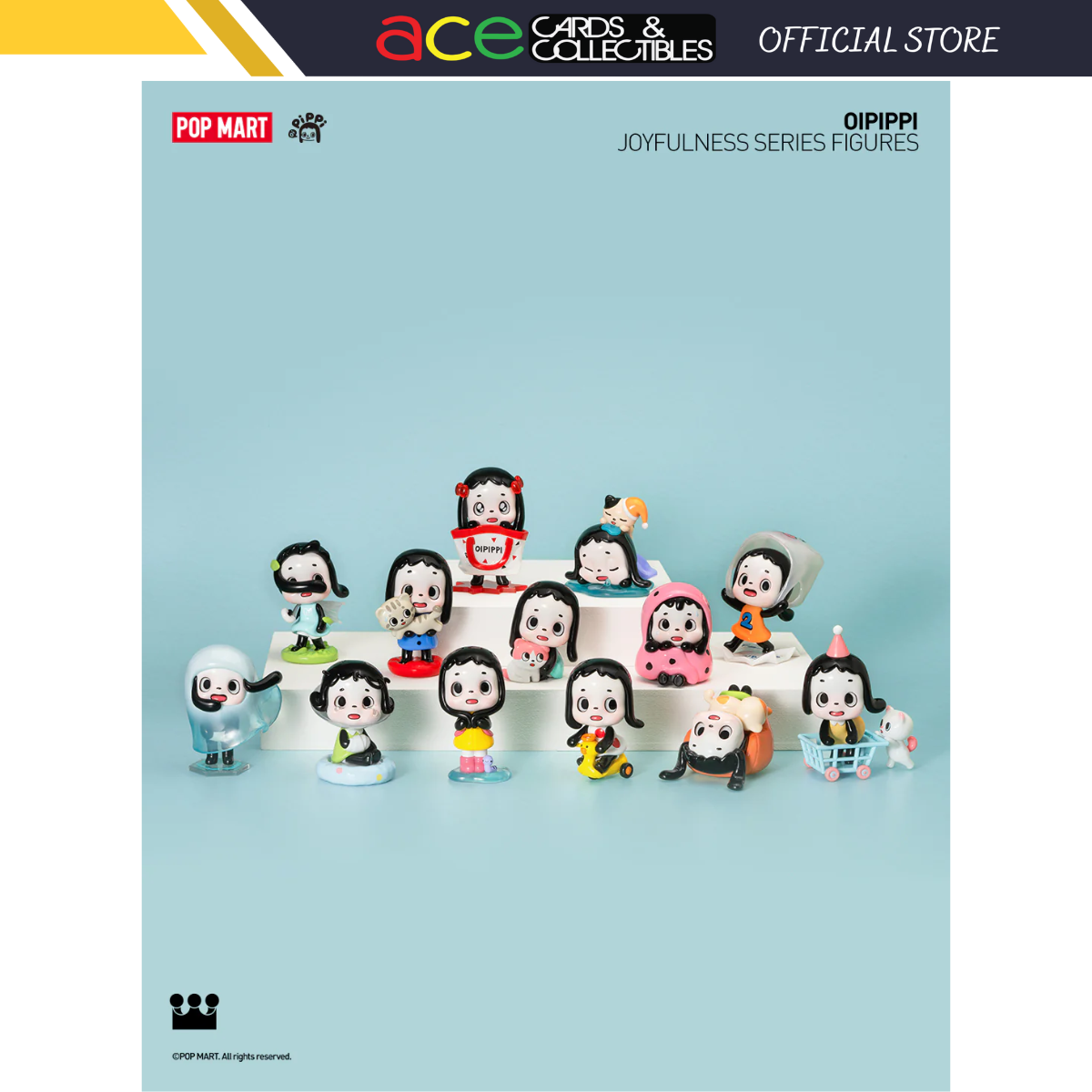 POP MART OIPIPPI's Joyfulness Series-Single Box (Random)-Pop Mart-Ace Cards & Collectibles