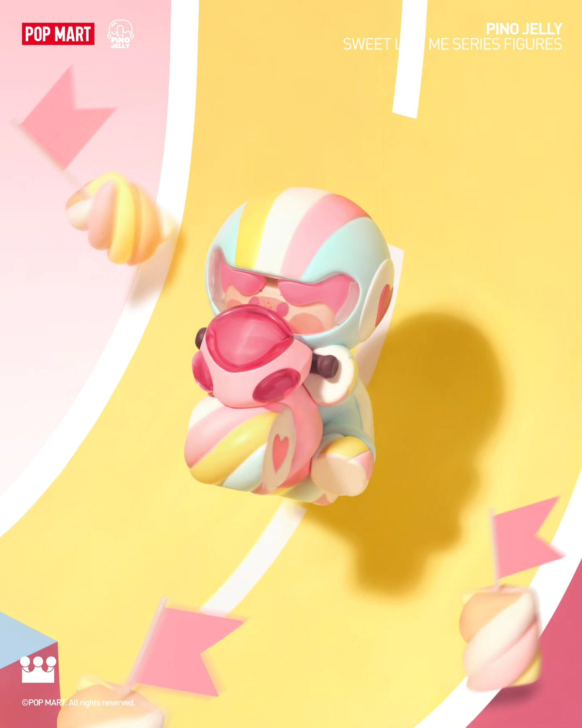 POP MART PINO JELLY Sweet Like Me Series Figures-Single Box (Random)-Pop Mart-Ace Cards & Collectibles