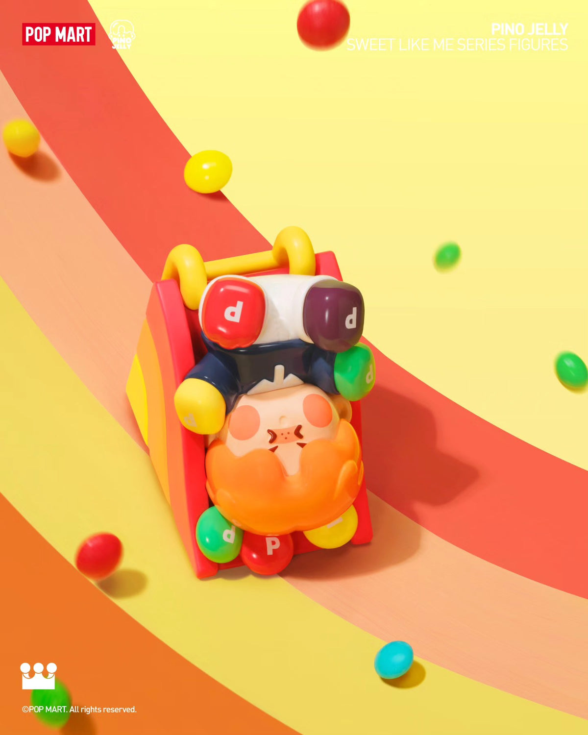 POP MART PINO JELLY Sweet Like Me Series Figures-Single Box (Random)-Pop Mart-Ace Cards & Collectibles