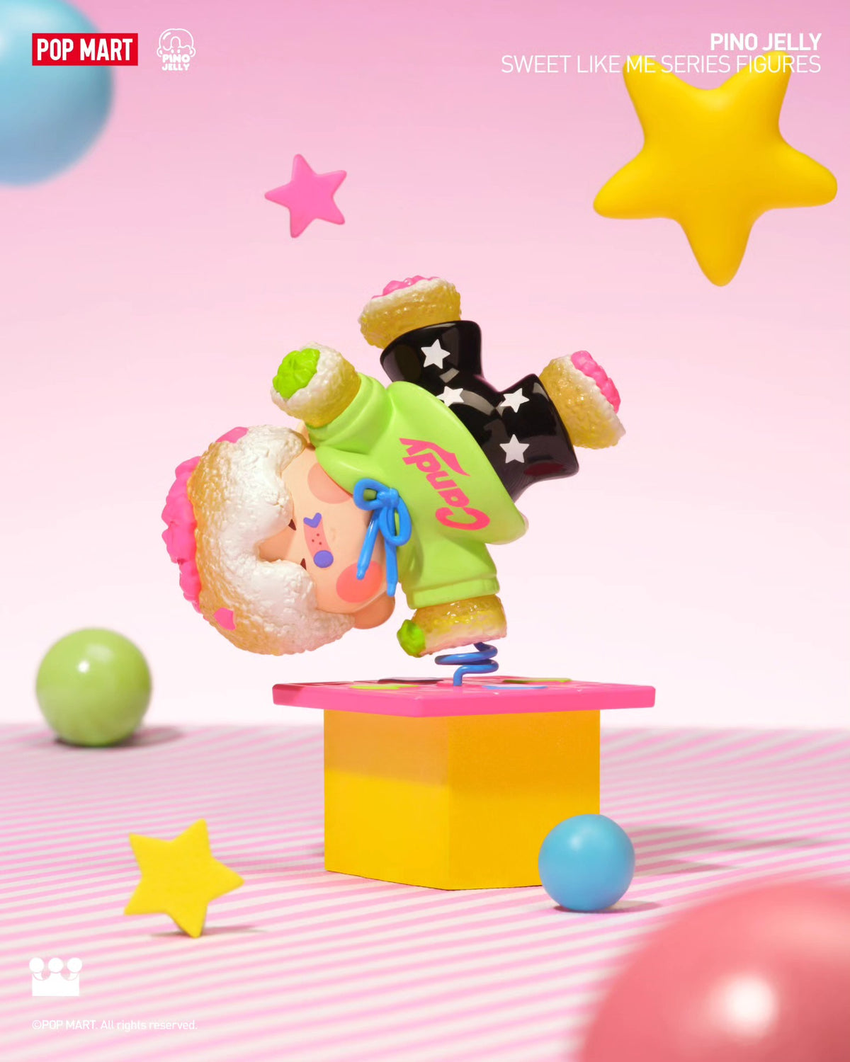 POP MART PINO JELLY Sweet Like Me Series Figures-Single Box (Random)-Pop Mart-Ace Cards & Collectibles