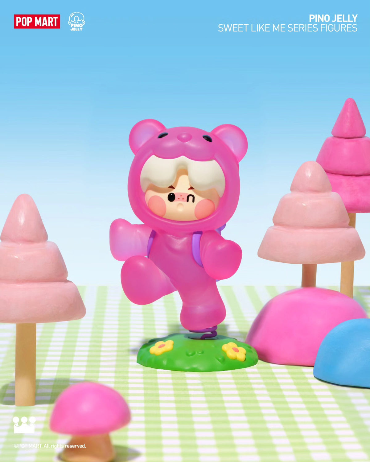 POP MART PINO JELLY Sweet Like Me Series Figures-Single Box (Random)-Pop Mart-Ace Cards & Collectibles