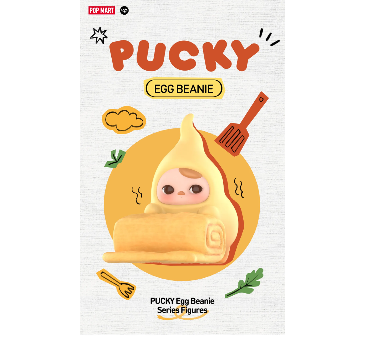 POP MART PUCKY Egg Beanie Series Figures-Single Box (Random)-Pop Mart-Ace Cards & Collectibles