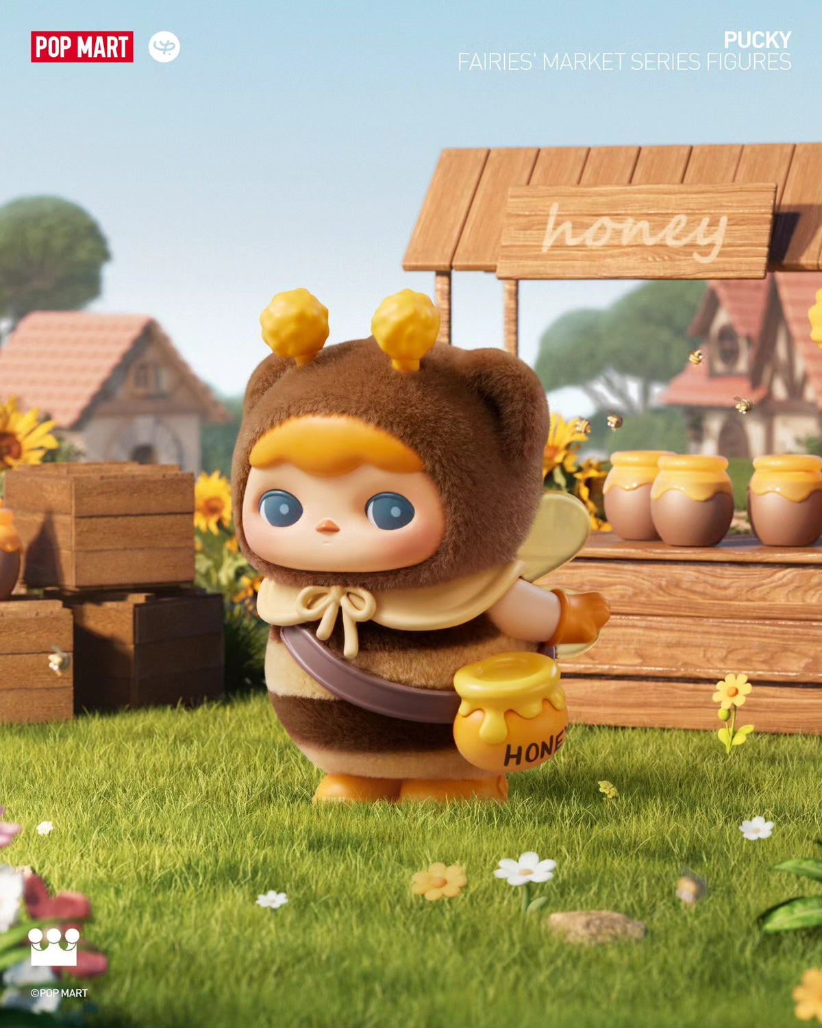 POP MART PUCKY Fairies' Market Series Figures-Single Box (Random)-Pop Mart-Ace Cards & Collectibles