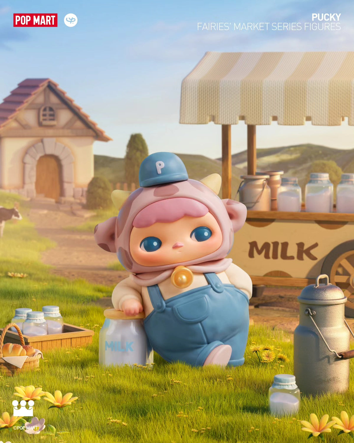 POP MART PUCKY Fairies' Market Series Figures-Single Box (Random)-Pop Mart-Ace Cards & Collectibles