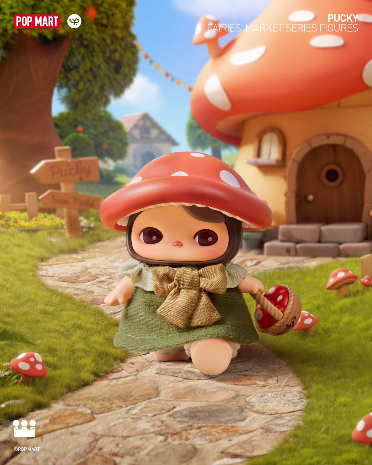 POP MART PUCKY Fairies' Market Series Figures-Single Box (Random)-Pop Mart-Ace Cards & Collectibles