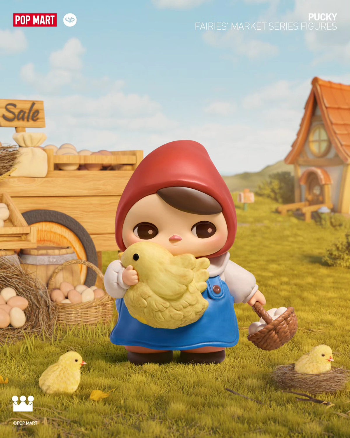 POP MART PUCKY Fairies' Market Series Figures-Single Box (Random)-Pop Mart-Ace Cards & Collectibles