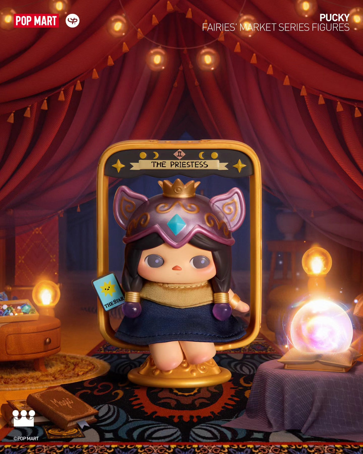 POP MART PUCKY Fairies' Market Series Figures-Single Box (Random)-Pop Mart-Ace Cards & Collectibles