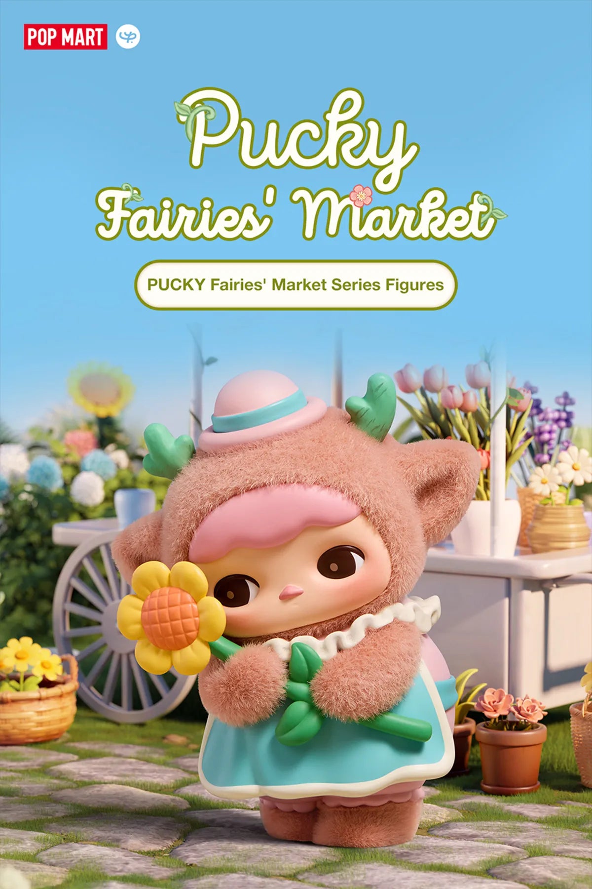 POP MART PUCKY Fairies' Market Series Figures-Single Box (Random)-Pop Mart-Ace Cards & Collectibles