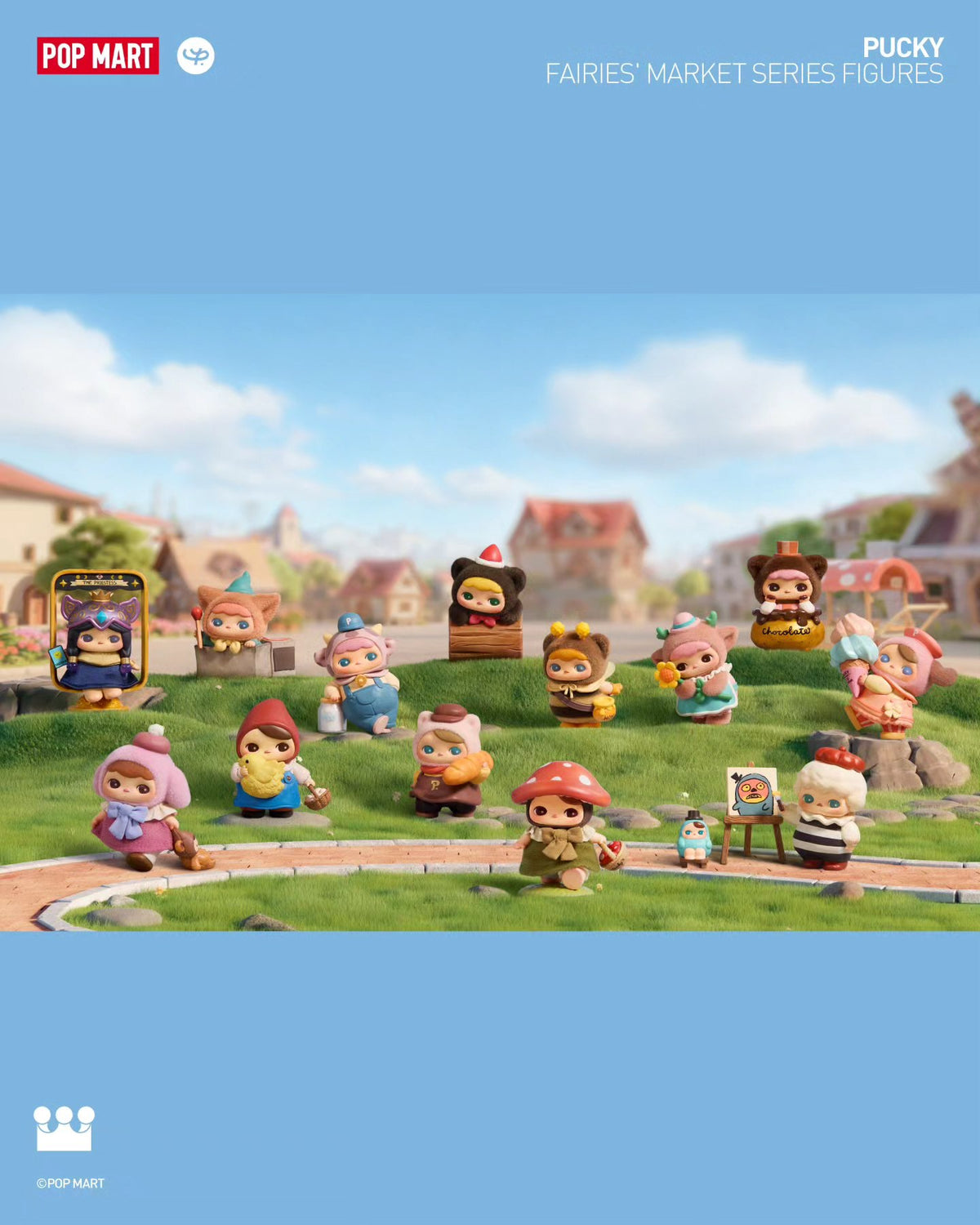 POP MART PUCKY Fairies' Market Series Figures-Single Box (Random)-Pop Mart-Ace Cards & Collectibles