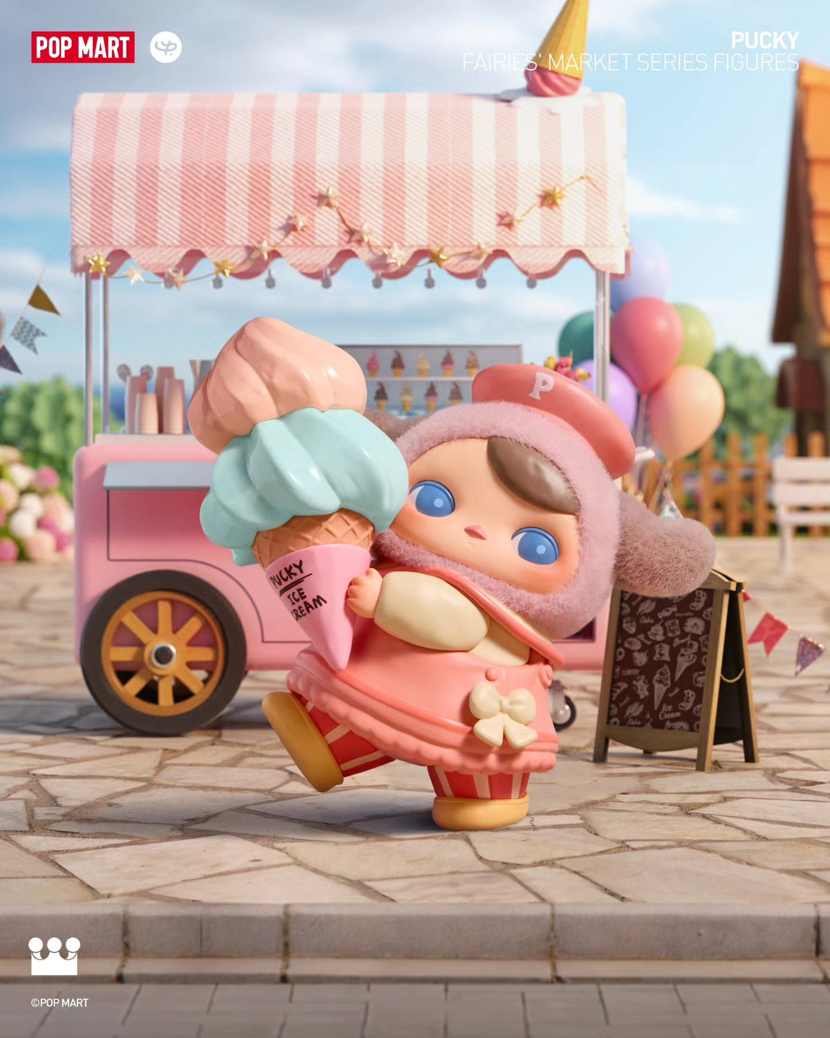 POP MART PUCKY Fairies' Market Series Figures-Single Box (Random)-Pop Mart-Ace Cards & Collectibles