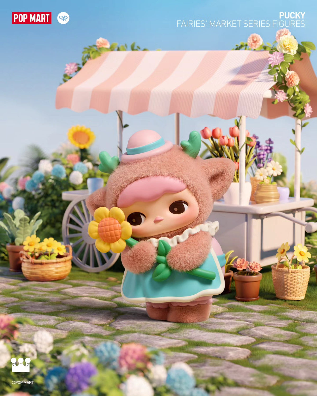 POP MART PUCKY Fairies' Market Series Figures-Single Box (Random)-Pop Mart-Ace Cards & Collectibles