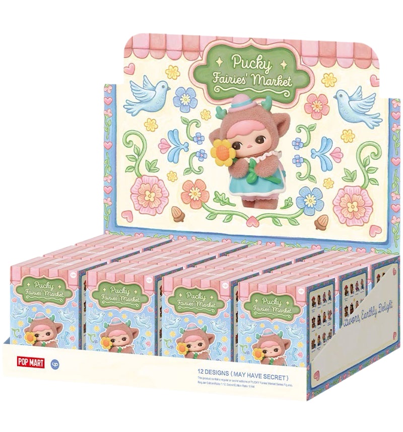 POP MART PUCKY Fairies' Market Series Figures-Whole Set (12pcs)-Pop Mart-Ace Cards & Collectibles