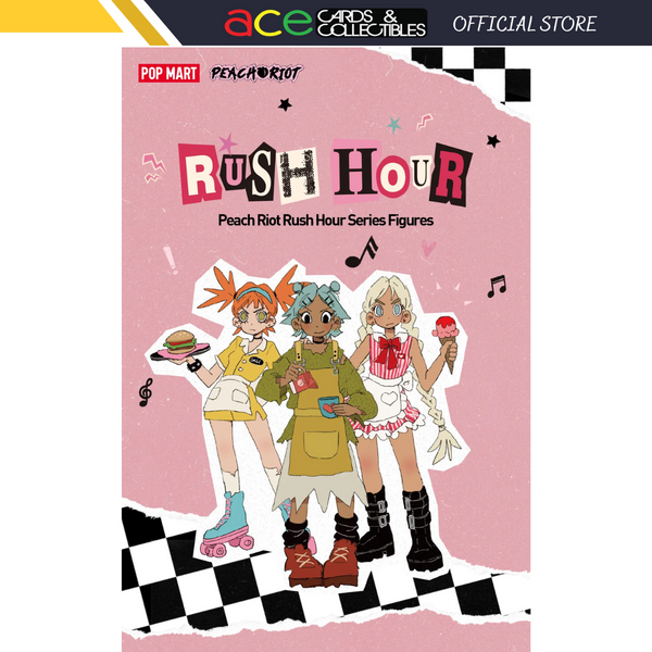 POP MART Peach Riot Rush Hour Series Figures-Single Box (Random)-Pop Mart-Ace Cards & Collectibles