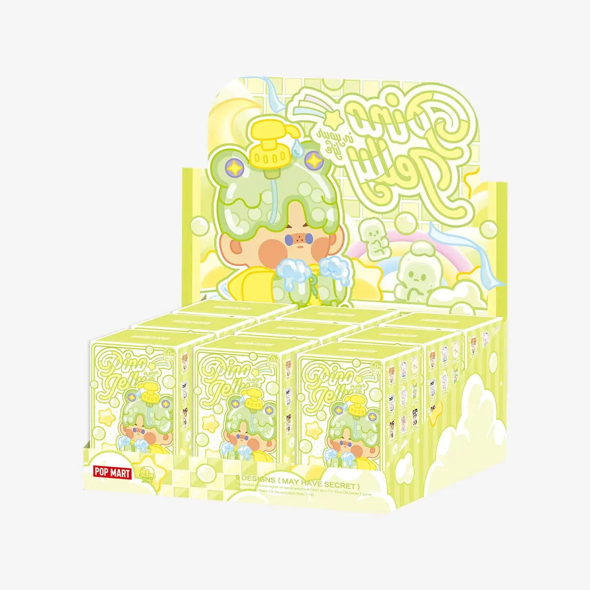 POP MART Pino Jelly In Your Life Series-Display Box (9pcs)-Pop Mart-Ace Cards &amp; Collectibles