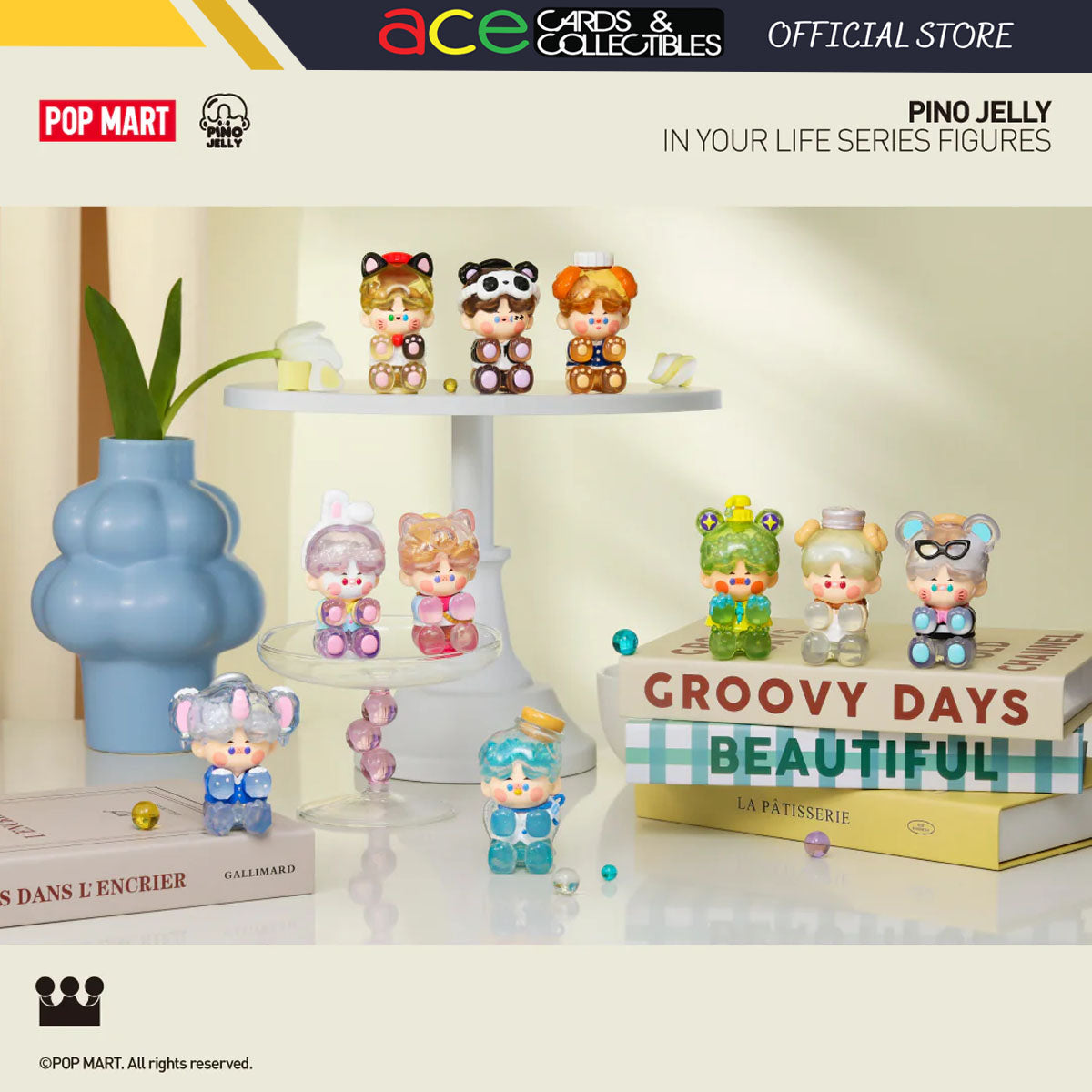POP MART Pino Jelly In Your Life Series-Single Box (Random)-Pop Mart-Ace Cards &amp; Collectibles
