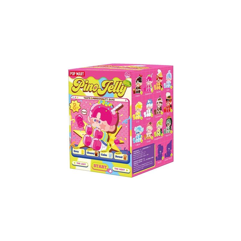 POP MART Pino Jelly Series-Taste &amp; Personality Quiz-Pop Mart-Ace Cards &amp; Collectibles
