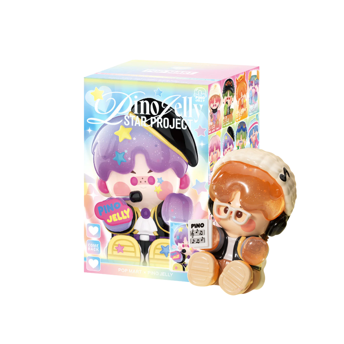 POP MART Pino Jelly Star Project Series-Single Box (Random)-Pop Mart-Ace Cards & Collectibles