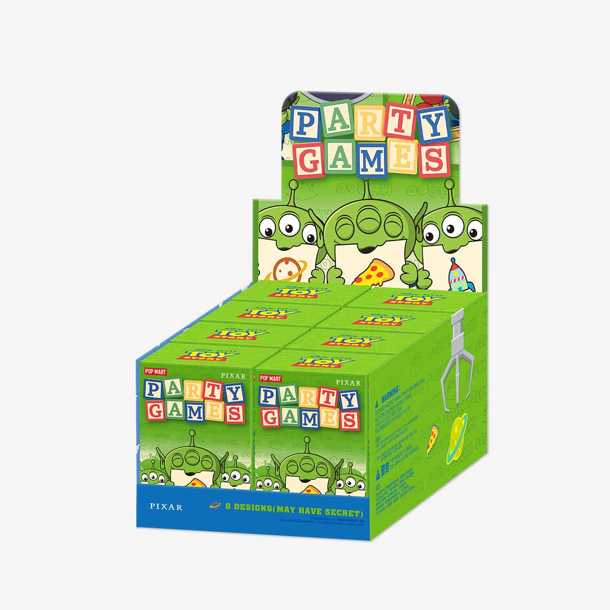 POP MART Pixar Alien Party Games Series Scene Sets-Single Box (Random)-Pop Mart-Ace Cards & Collectibles
