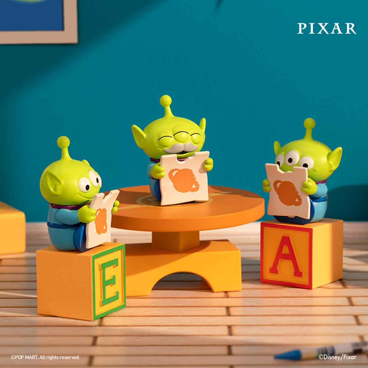 POP MART Pixar Alien Party Games Series Scene Sets-Single Box (Random)-Pop Mart-Ace Cards &amp; Collectibles