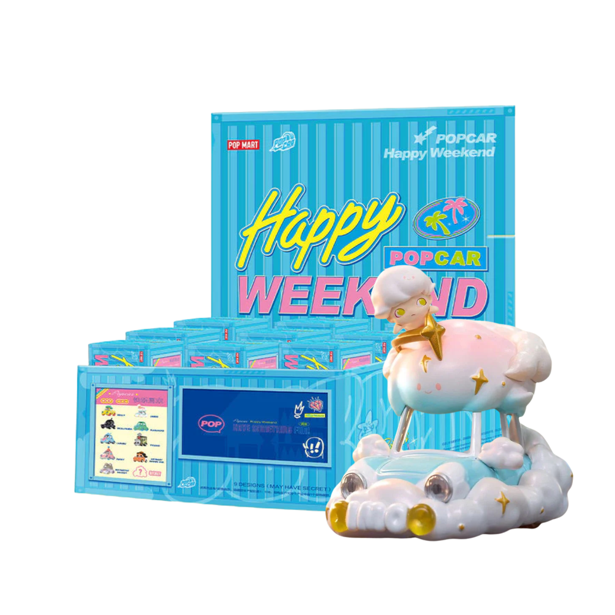 POP MART PopCar Happy Weekend Series-Single Box (Random)-Pop Mart-Ace Cards & Collectibles