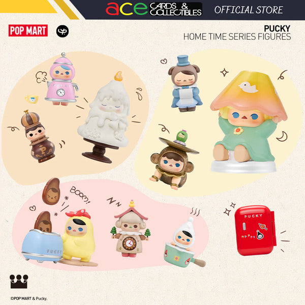 POP MART Pucky Home Time Series-Single Box (Random)-Pop Mart-Ace Cards & Collectibles