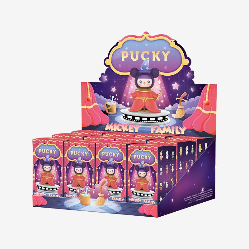 POP MART Pucky Mickey Family Series-Display Box (12pcs)-Pop Mart-Ace Cards &amp; Collectibles