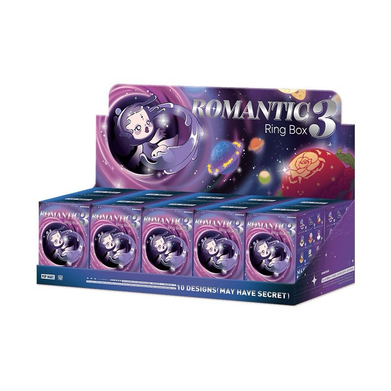 POP MART Romantic Ring Box Series 3-Display Box (10pcs)-Pop Mart-Ace Cards &amp; Collectibles