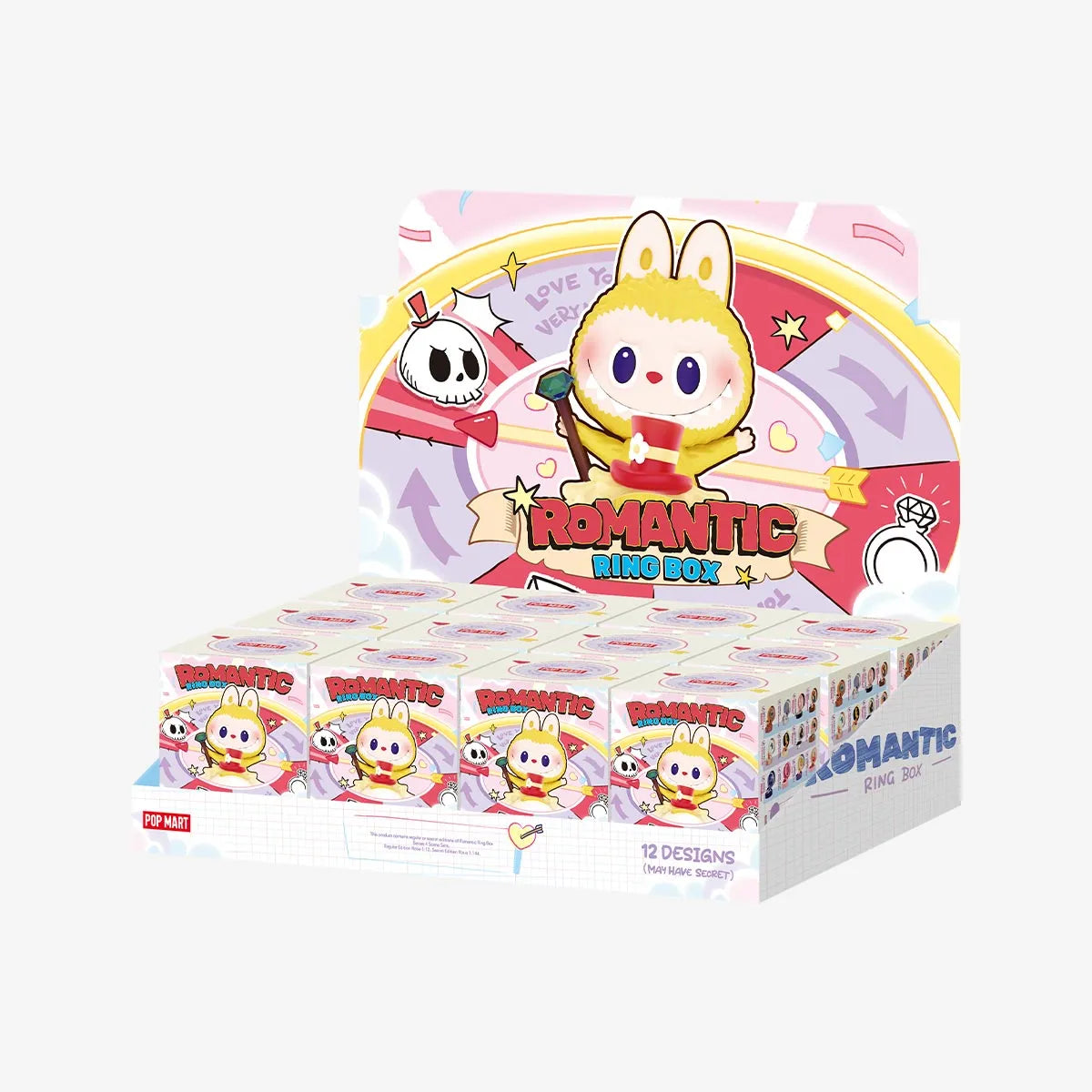 POP MART Romantic Ring Box Series 4-Whole Box (12pcs)-Pop Mart-Ace Cards & Collectibles