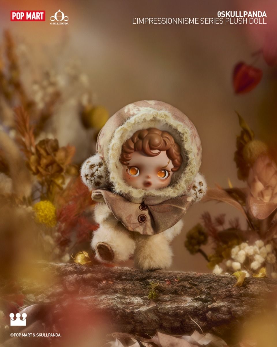 POP MART SKULLPANDA L'impressionnisme Series Plush Doll-Single Box (Random)-Pop Mart-Ace Cards & Collectibles