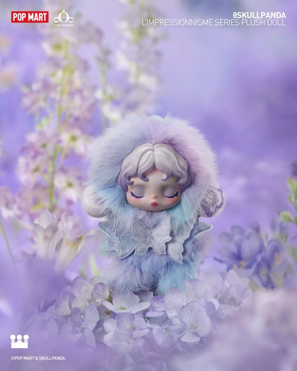 POP MART SKULLPANDA L'impressionnisme Series Plush Doll-Single Box (Random)-Pop Mart-Ace Cards & Collectibles