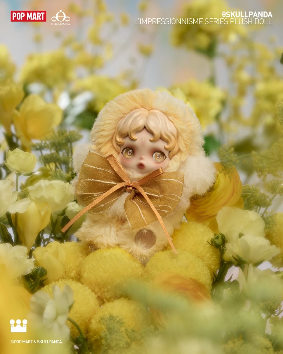 POP MART SKULLPANDA L'impressionnisme Series Plush Doll-Single Box (Random)-Pop Mart-Ace Cards & Collectibles