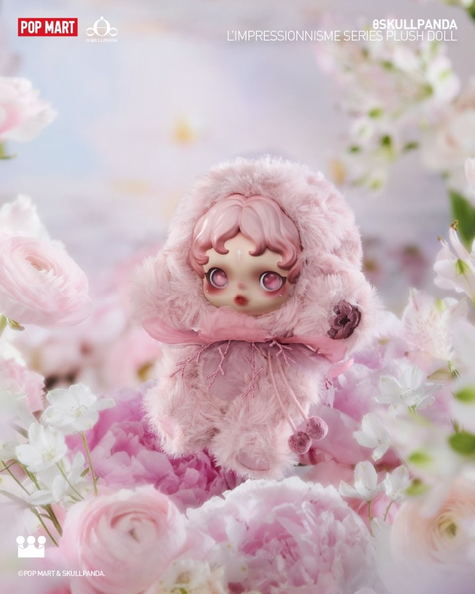 POP MART SKULLPANDA L'impressionnisme Series Plush Doll-Single Box (Random)-Pop Mart-Ace Cards & Collectibles