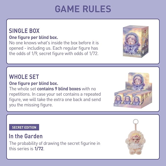 POP MART SKULLPANDA L'impressionnisme Series Plush Doll-Single Box (Random)-Pop Mart-Ace Cards & Collectibles