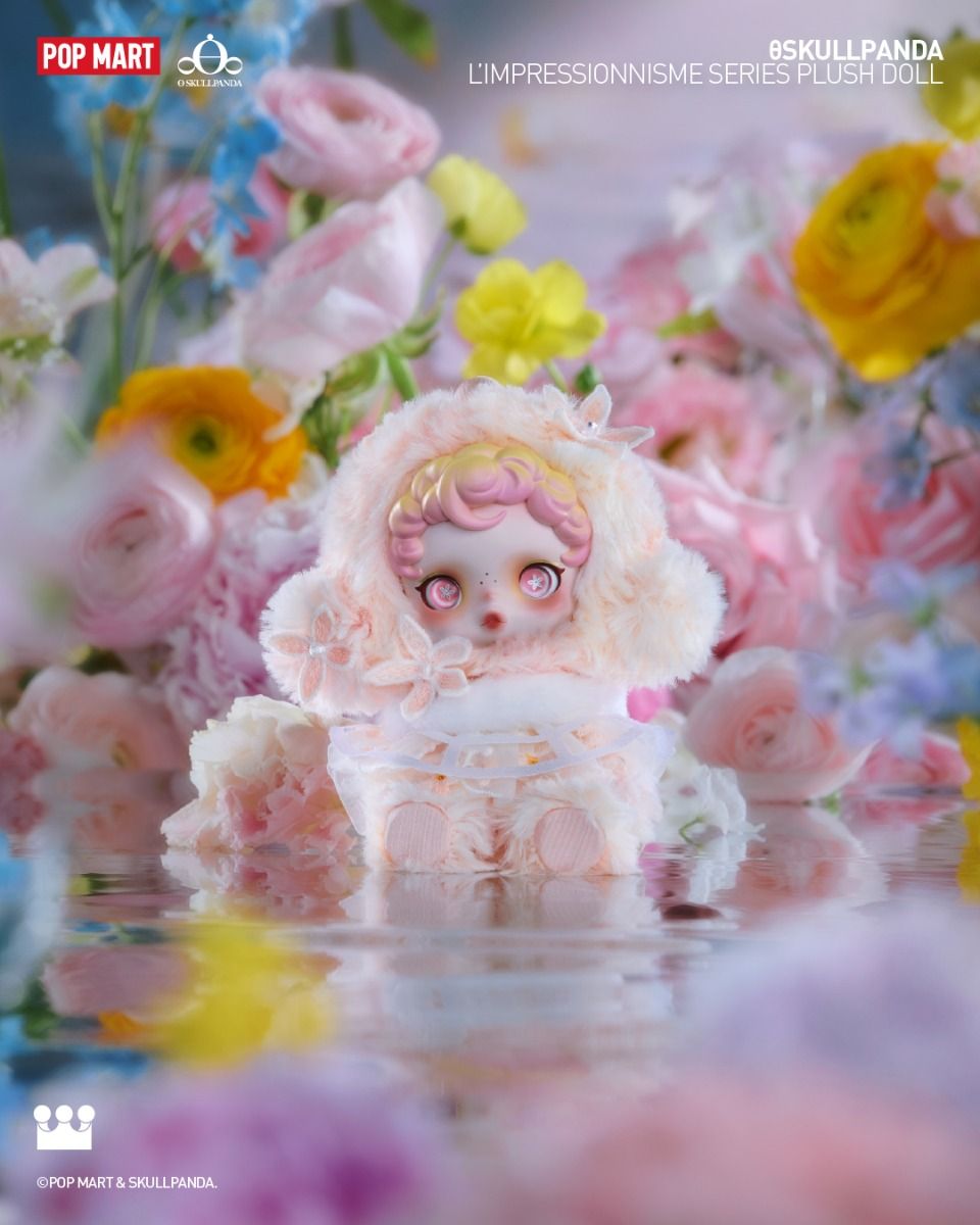 POP MART SKULLPANDA L'impressionnisme Series Plush Doll-Single Box (Random)-Pop Mart-Ace Cards & Collectibles