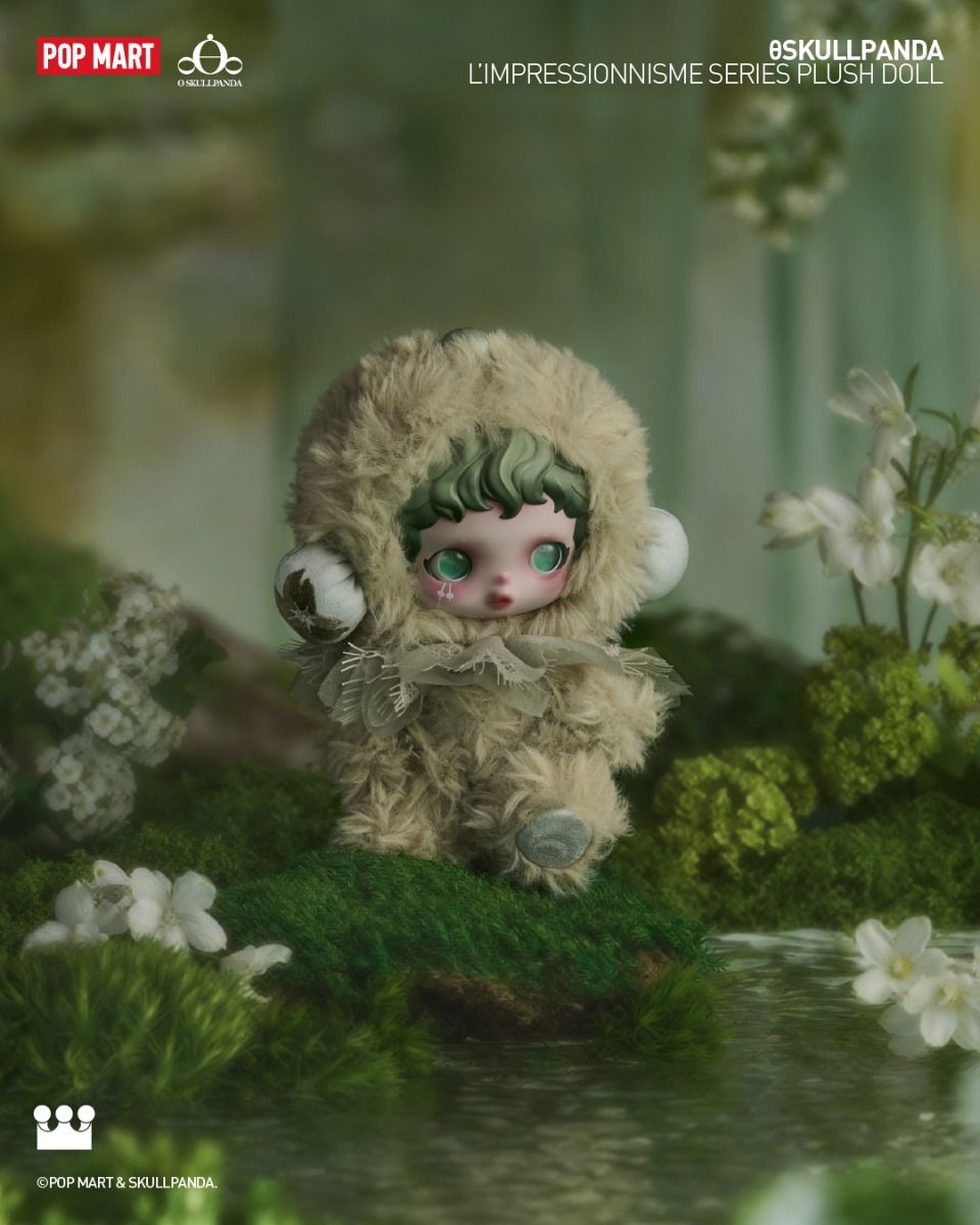 POP MART SKULLPANDA L'impressionnisme Series Plush Doll-Single Box (Random)-Pop Mart-Ace Cards & Collectibles
