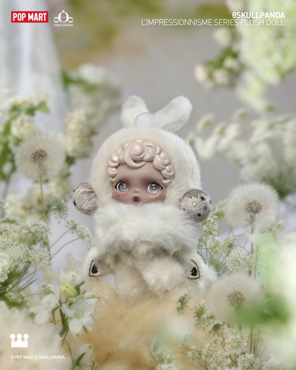 POP MART SKULLPANDA L'impressionnisme Series Plush Doll-Single Box (Random)-Pop Mart-Ace Cards & Collectibles