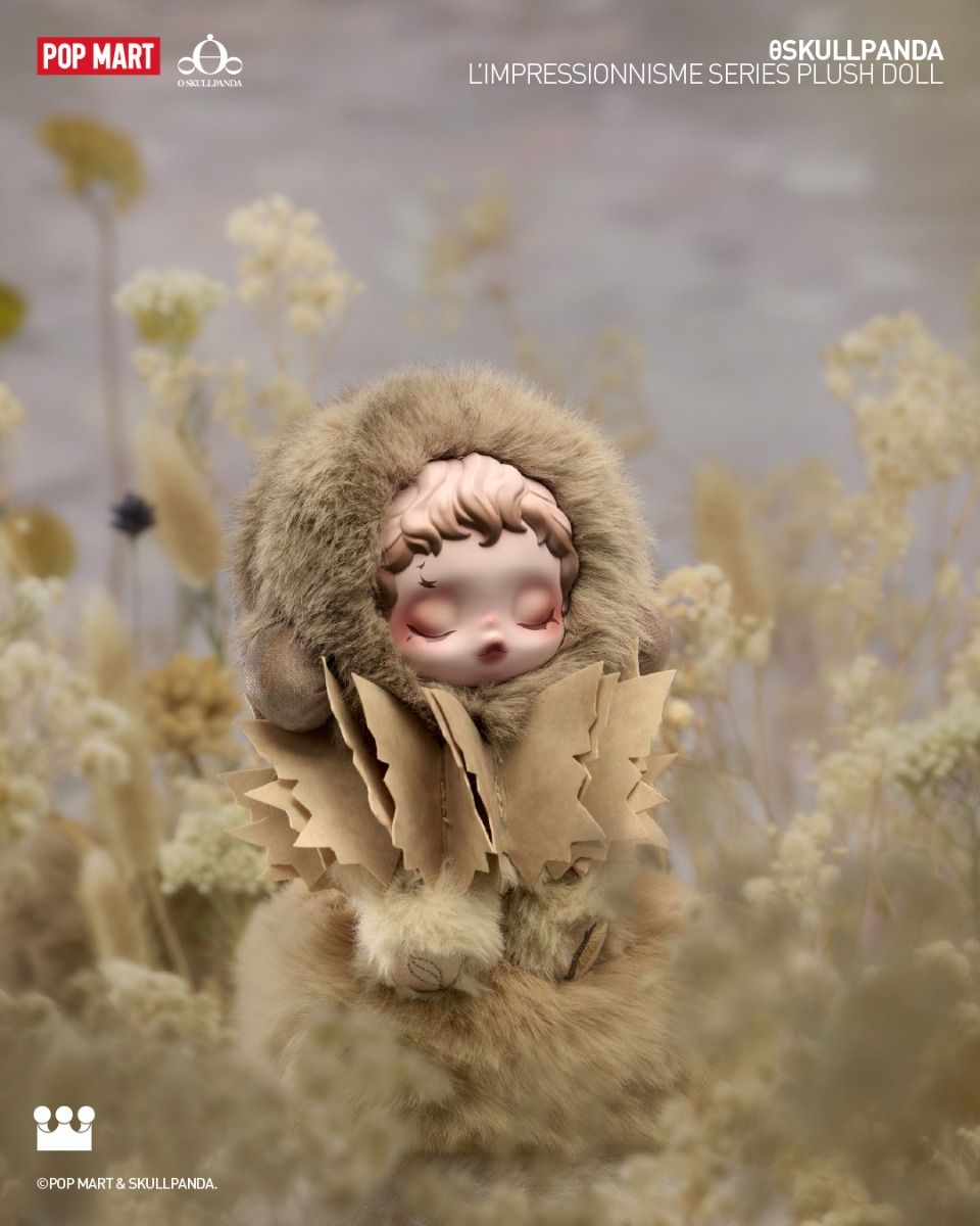 POP MART SKULLPANDA L'impressionnisme Series Plush Doll-Single Box (Random)-Pop Mart-Ace Cards & Collectibles