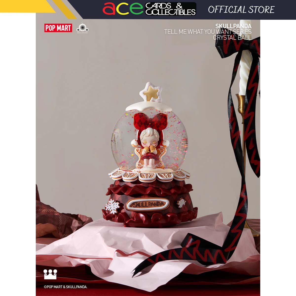 POP MART SKULLPANDA Tell Me What You Want Series - Crystal Ball-Pop Mart-Ace Cards & Collectibles