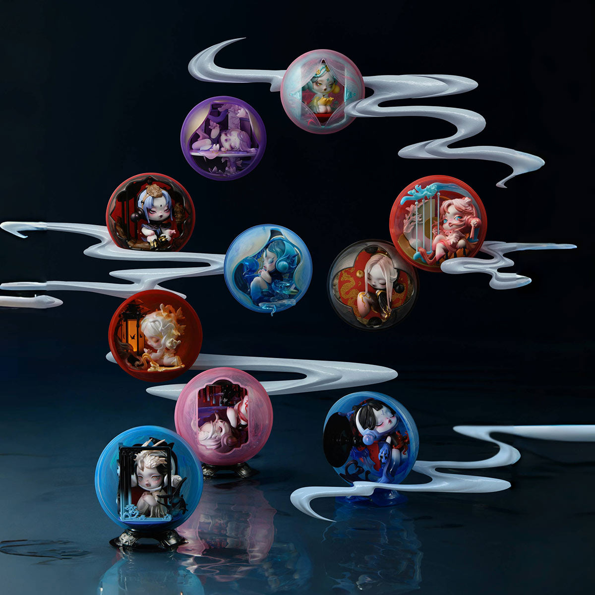 POP MART SKULLPANDA The Mirage Series Figures-Single Box (Random)-Pop Mart-Ace Cards & Collectibles