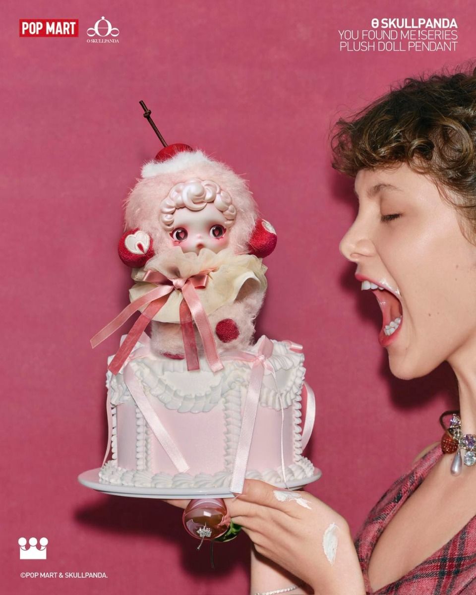 POP MART SKULLPANDA You Found Me! Series Plush Doll Pendant-Single Box (Random)-Pop Mart-Ace Cards & Collectibles