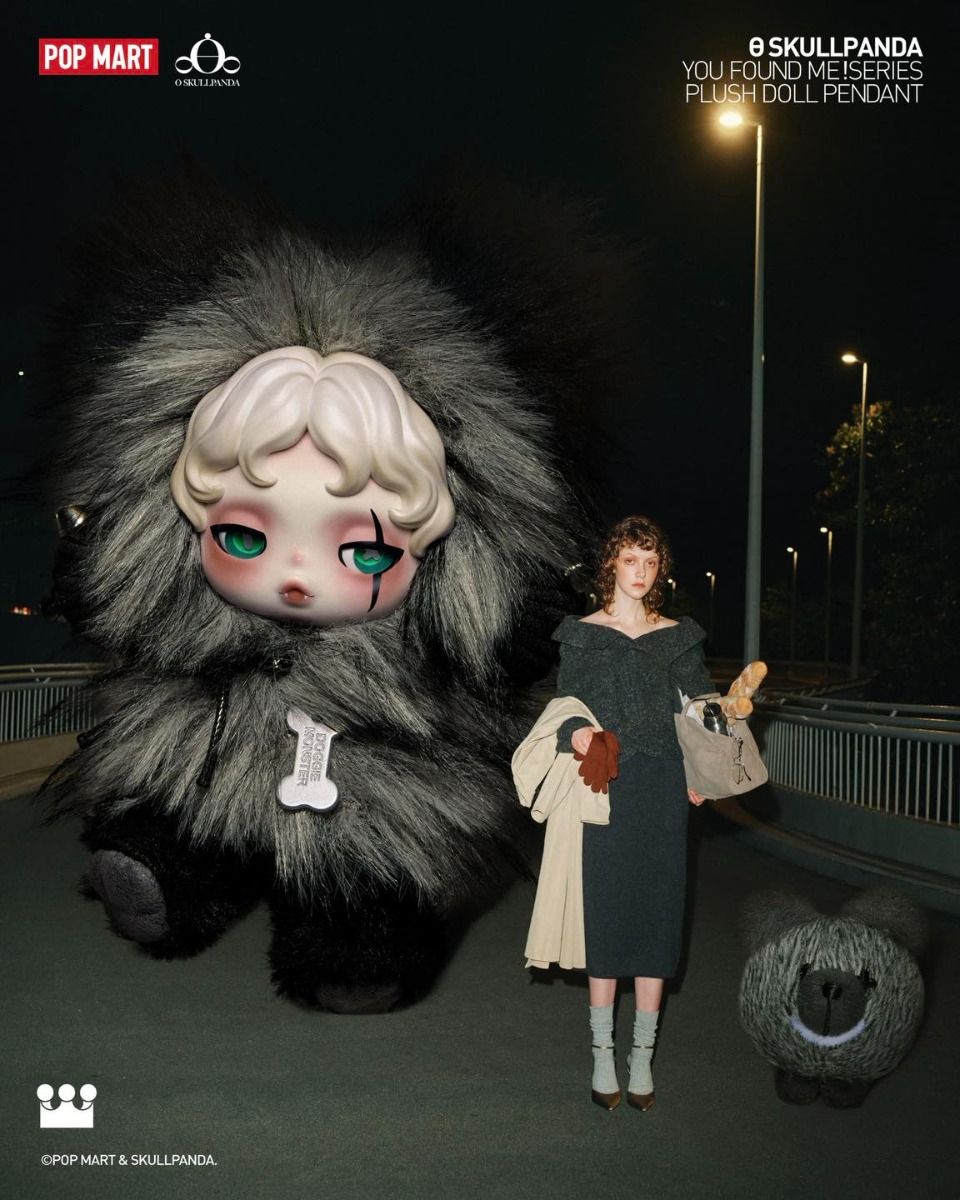 POP MART SKULLPANDA You Found Me! Series Plush Doll Pendant-Single Box (Random)-Pop Mart-Ace Cards & Collectibles