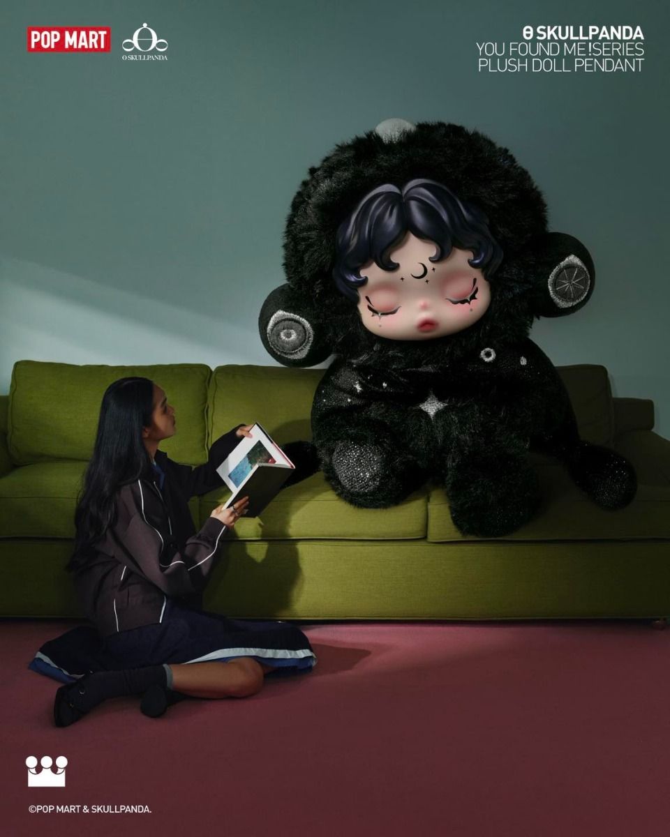 POP MART SKULLPANDA You Found Me! Series Plush Doll Pendant-Single Box (Random)-Pop Mart-Ace Cards & Collectibles