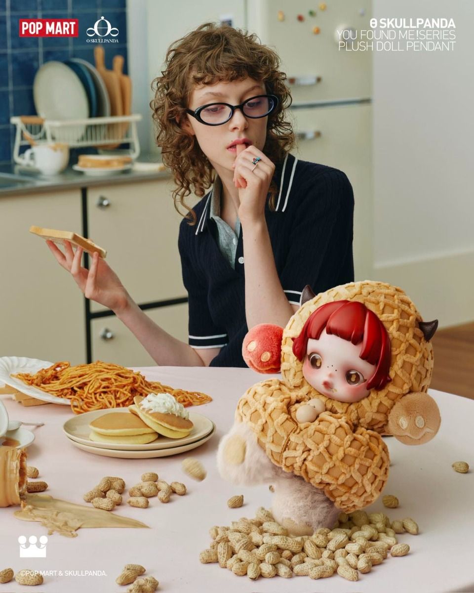 POP MART SKULLPANDA You Found Me! Series Plush Doll Pendant-Single Box (Random)-Pop Mart-Ace Cards & Collectibles