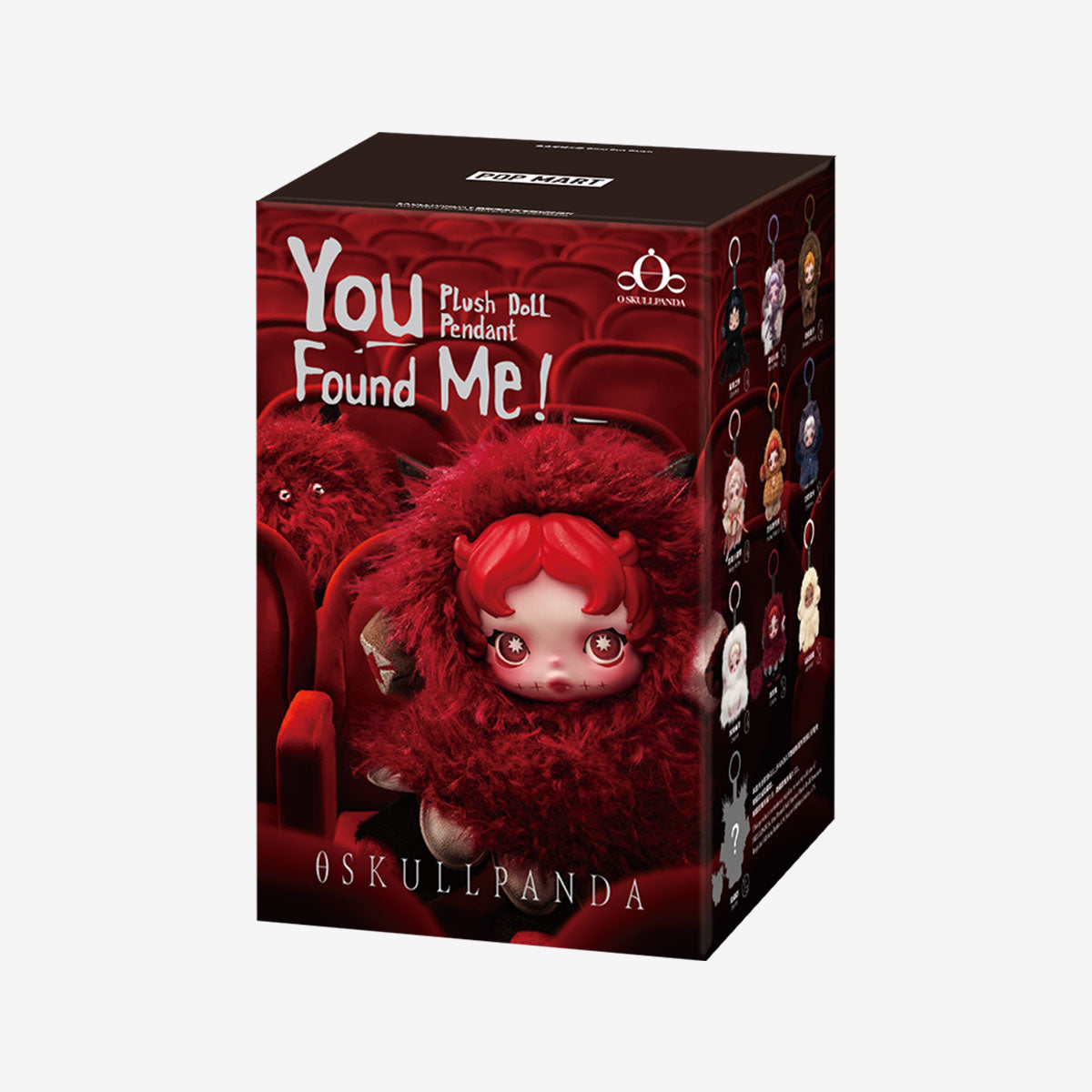 POP MART SKULLPANDA You Found Me! Series Plush Doll Pendant-Single Box (Random)-Pop Mart-Ace Cards & Collectibles