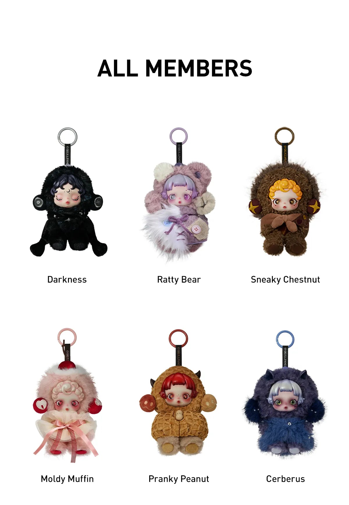 POP MART SKULLPANDA You Found Me! Series Plush Doll Pendant-Single Box (Random)-Pop Mart-Ace Cards & Collectibles